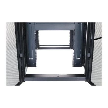 Schneider Electric APC EASY RACK 800MM/42U/800MM WITH ROOF, SIDE PANEL,CASTORS,FEET AND 4 BRACKETS, NO BOTTOM, Juodas