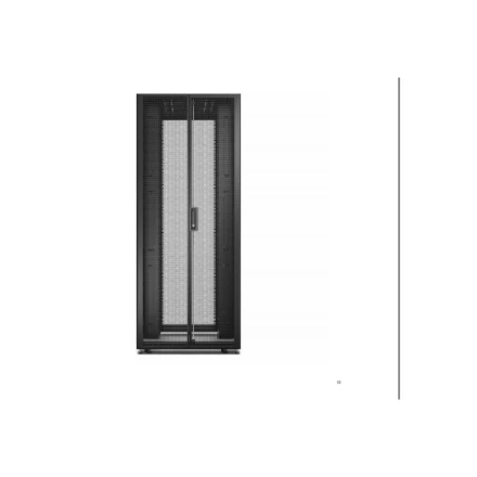 Schneider Electric APC EASY RACK 800MM/42U/800MM WITH ROOF, SIDE PANEL,CASTORS,FEET AND 4 BRACKETS, NO BOTTOM, Juodas