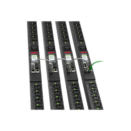 APC Rack PDU 9000 komutuojamas, ZeroU, 32A, 230V, (21) C13 ir (3) C19 | Schneider Electric