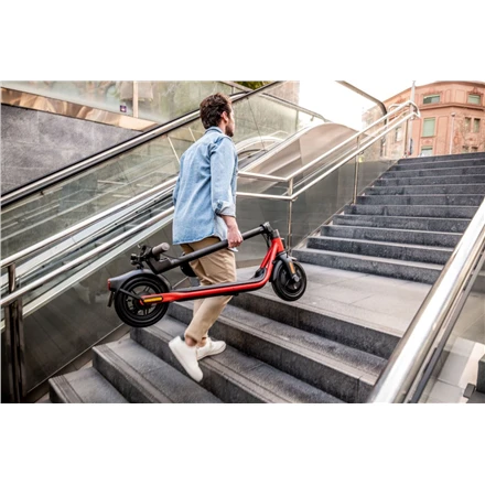 Segway Ninebot eKickscooter D18E, Juodas/Raudona