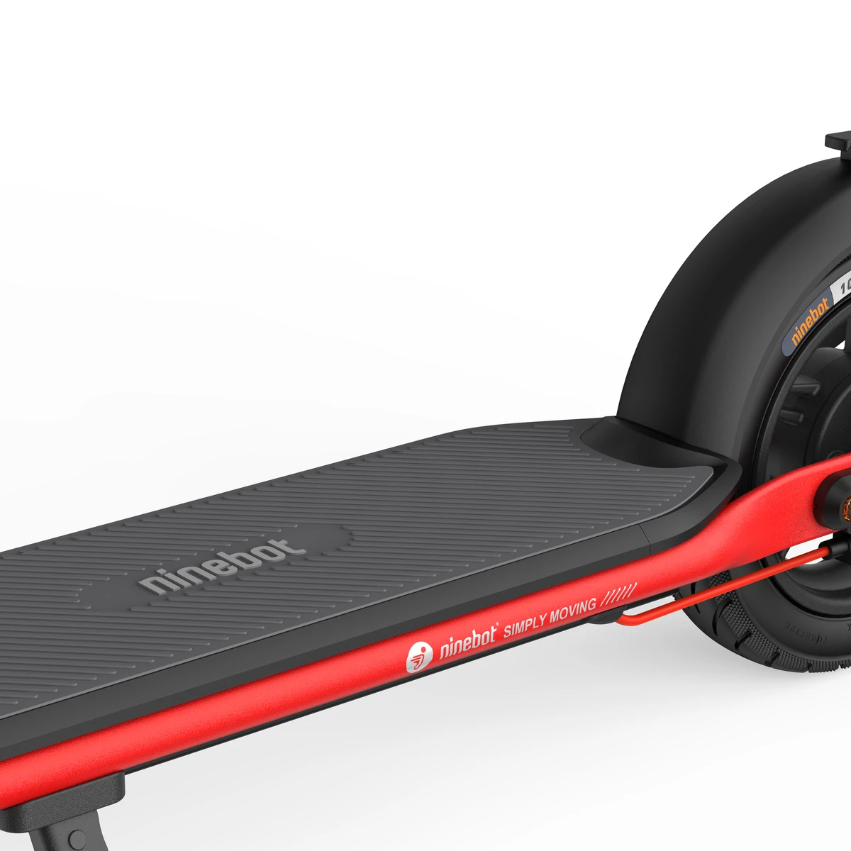 Segway Ninebot eKickscooter D18E, Juodas/Raudona