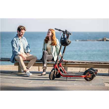 Segway Ninebot eKickscooter D38E, Juodas/Raudona