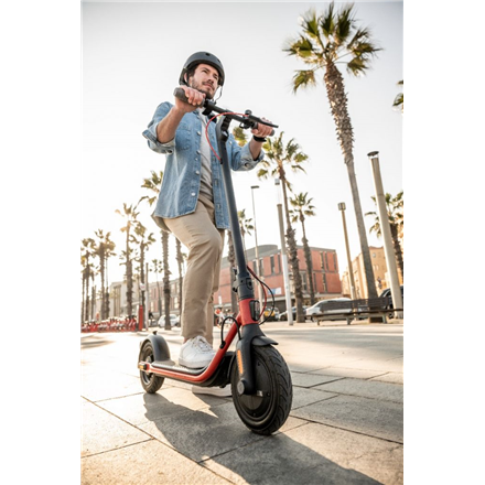 Segway Ninebot eKickscooter D38E, Juodas/Raudona