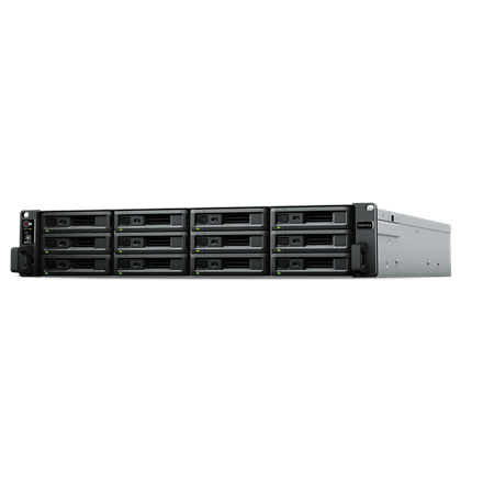 Serveris SYNOLOGY RS3621RPxs 12-bay NAS-RackStation D-1531 6-branduolių 2.2GHz 8GB DDR4 2xUSB 3.2 4xRJ-45 2xExpansion jungtys