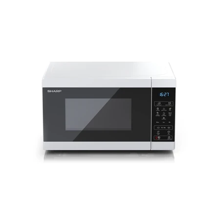 Sharp Aštrus | Mikrobangų krosnelė | YC-MS02E-W | Laisvai stovintis | 20 L | 800 W | Baltas