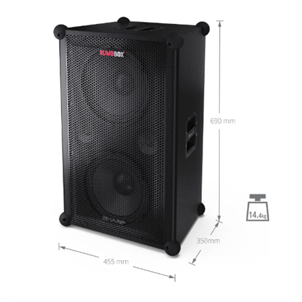 Nešiojama kolonėlė Sharp SumoBox CP-LS200