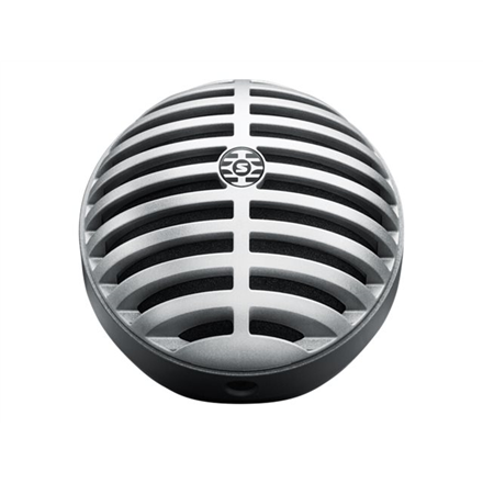 Shure MV5 skaitmeninis kondensatorinis mikrofonas, Pilkas | Shure | Skaitmeninis kondensatorinis mikrofonas | MV5-DIG | Pilkas | Lightning, USB