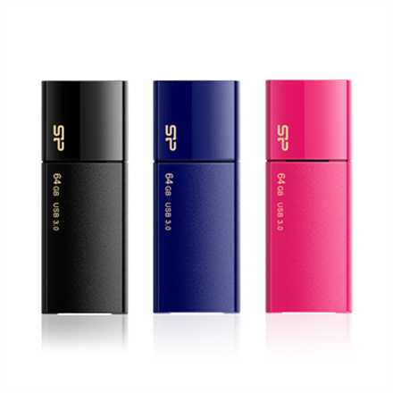 SILIKONIO MAITINIMO KOMPIUTERIS & COMMUNICAT SILICONPOW SP032GBUF3B05V1K Silicon Power atmintis USB Blaze B05 32GB USB 3.0 Juodas
