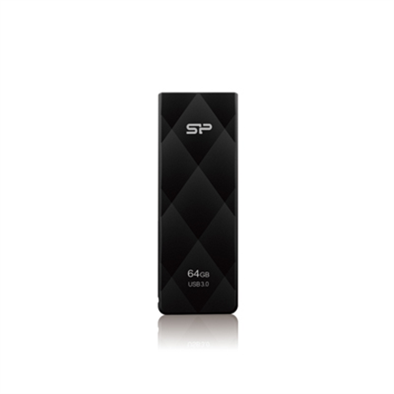 Silicon Power Blaze B20 32 GB, USB 3.0; USB 3.1 Gen 1; USB 3.2 Gen 1; USB 2.0 suderinamas atgal, Matte Juodas