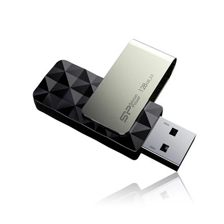 Silicon Power | Blaze B30 | 8 GB | USB A tipo | Sidabrinis