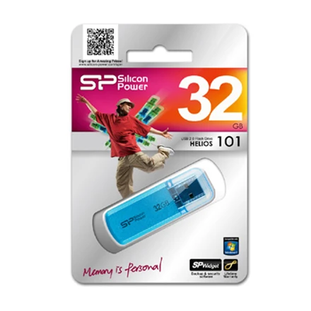Silicon Power | Helios 101 | 32 GB | USB 2.0 | Mėlyna