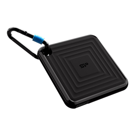 SILICON POWER COMPUTER & COMMUNICAT SILICON POWER Išorinis kietasis diskas SSD PC60 2TB USB-C 540/500 MB/s Juodas