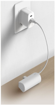 Silicon Power Bank | QD50 | 5000 mAh | USB-C | Baltas