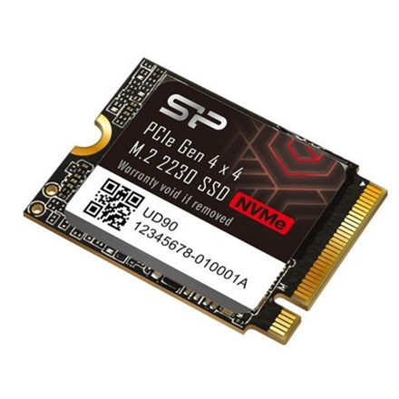 Silicon Power SSD | UD90 | 500 GB | SSD form factor M.2 2230 | Solid-state drive sąsaja PCIe Gen4x4 | Skaitymo greitis 4700 MB/s | Rašymo greitis 1700 MB/s