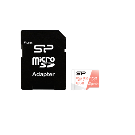 Atminties kortelė Silicon Power Superior | 128 GB | Micro SDXC | Flash atminties klasė 10