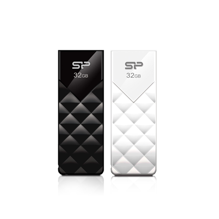 Silicon Power Ultima U03 8 GB, USB 2.0, Juodas