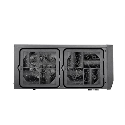 PC korpusas Silverstone SST-GD09B Grandia HTPC ATX, Juodas