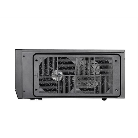PC korpusas Silverstone SST-GD09B Grandia HTPC ATX, Juodas