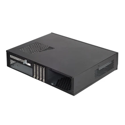 SilverStone Milo 03 Kompiuterio važiuoklė USB 3.0 x2, Mic x1, Spk x1, juodas, Micro ATX, Maitinimo šaltinis Komplekte Ne