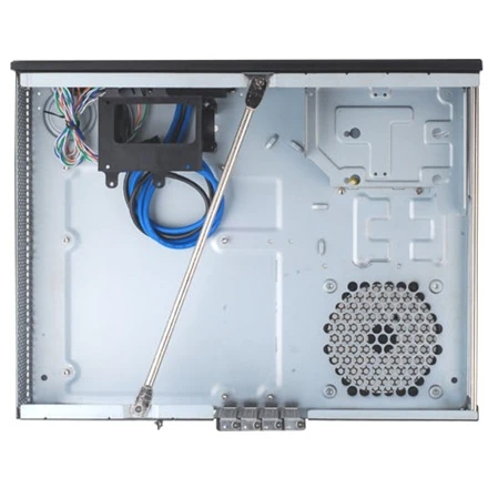 SilverStone Milo 03 Kompiuterio važiuoklė USB 3.0 x2, Mic x1, Spk x1, juodas, Micro ATX, Maitinimo šaltinis Komplekte Ne