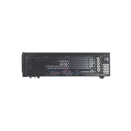 SilverStone Milo 03 Kompiuterio važiuoklė USB 3.0 x2, Mic x1, Spk x1, juodas, Micro ATX, Maitinimo šaltinis Komplekte Ne