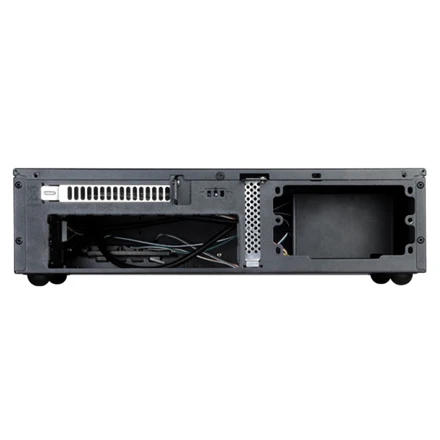 SilverStone Milo 06B USB 3.0 x 2, Mic x1, Spk x1, Juodas, ITX, Maitinimo šaltinis nėra