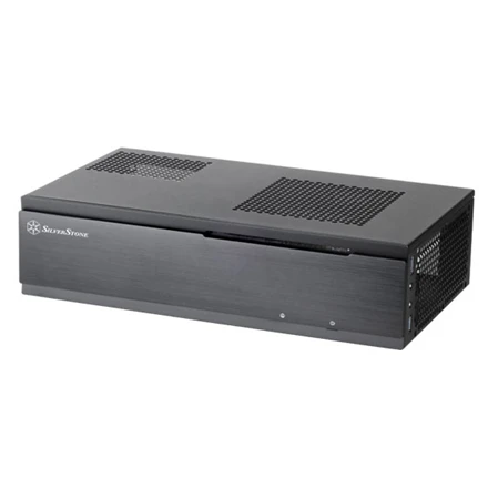 SilverStone Milo 06B USB 3.0 x 2, Mic x1, Spk x1, Juodas, ITX, Maitinimo šaltinis nėra