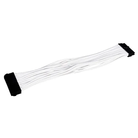 SilverStone SST-PP07-MBW 1 x pagrindinės plokštės 24 kontaktų jungtis, Išplėskite kabelio ilgio esamą maitinimo šaltinį, Suderinamas su visais PSU.
