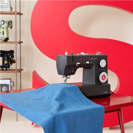 Singer Sewing Machine | 4532 Heavy Duty | Number of stitches 32 | Number of buttonholes 1 | Charcoal