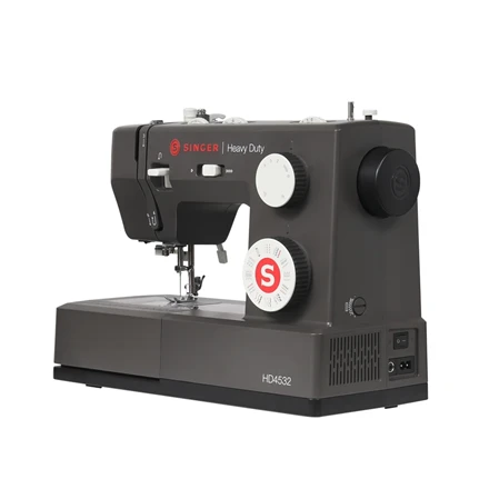 Singer Sewing Machine | 4532 Heavy Duty | Number of stitches 32 | Number of buttonholes 1 | Charcoal
