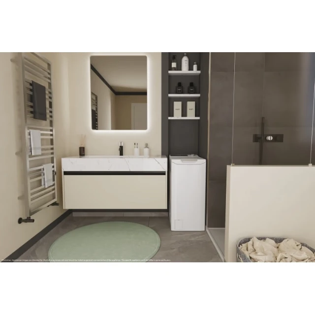 Skalbimo mašina Candy ProWash 500, baltos spalvos | TCA284TM5-S