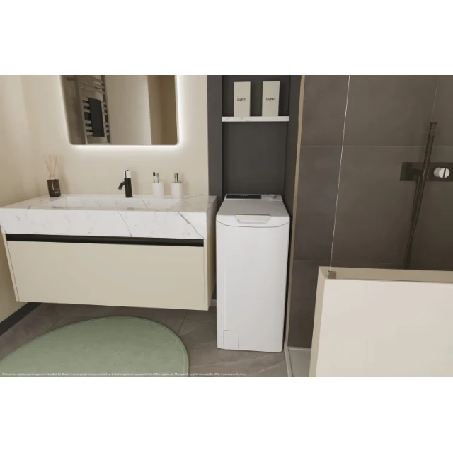 Skalbimo mašina Candy ProWash 500, baltos spalvos | TCA284TM5-S