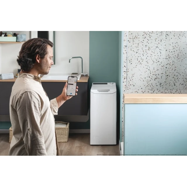 Skalbimo mašina Candy ProWash 500, baltos spalvos | TCA284TM5-S