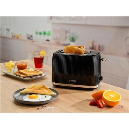 Gorenje skrudintuvas | T850DPB | Angų skaičius: 2 | Korpuso medžiaga: plastikas | Juodas