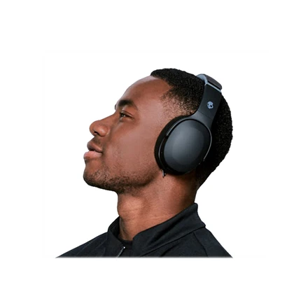 Skullcandy Crusher Evo „Sensory Bass“ ausinės su asmeniniu garsu, Juodos spalvos