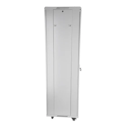 SOMI Networks | 42U, 19″ Freestanding Cabinet | 42U-80/100NACP | Max Load 800kg; Removable and Lockable Side Panels; Perforated Metal Doors; Unassembled | Gylis: 100 cm | Gray