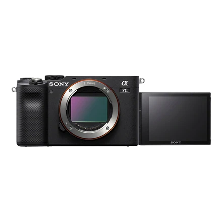 Sony | Viso kadro veidrodinis fotoaparatas su keičiamu objektyvu | Alpha A7C | Veidrodinis fotoaparato korpusas | 24,2 MP | ISO jautrumas (maks.) 102400 | Ekrano įstrižainė 3,0" | Vaizdo įrašymas | Wi-Fi | Greitas hibridinis AF | Didinimas 0,59 x | Vaizdo ieškiklis | CMOS | Juodas