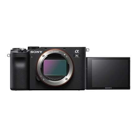 Sony | Viso kadro neveidrodinis fotoaparatas su keičiamais objektyvais ir Sony FE 28-60 mm F4-5.6 priartinimo objektyvu | Alpha A7C | Beveidrodinis fotoaparato korpusas | 24,2 MP | ISO jautrumas (maks.) 102400 | Ekrano įstrižainė 3,0" | Vaizdo įrašymas | „Wi-Fi“ | Greitas hibridinis AF | Didinimas 0,59 k. | Vaizdo ieškiklis | CMOS | Juodas