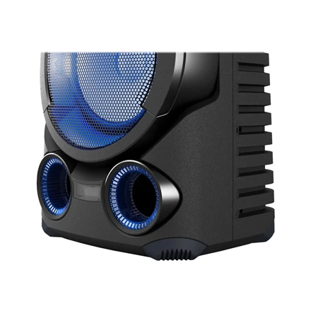 Nešiojama garso sistema Sony MHC-V73D, Juodos spalvos