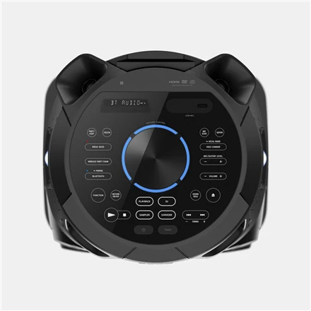 Nešiojama garso sistema Sony MHC-V73D, Juodos spalvos