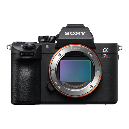 Sony ILCE-7RM3A A7R III su 35 mm viso kadro vaizdo jutikliu | Sony | Kamera su 35 mm viso kadro vaizdo jutikliu | ILCE-7RM3A Alpha 7R III | Veidrodinis fotoaparato korpusas | 42,4 MP | ISO jautrumas (maks.) 102400 | „Ekrano“ įstrižainė 3,0 colių