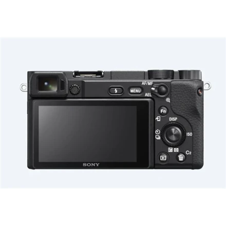 Sony α 6400 + SELP1650 MILC 24,2 MP CMOS 6000 x 4000 pikseliai Juoda