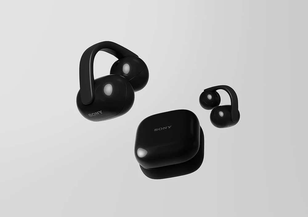 Sony Linkbuds Clip ausinės su krovimo dėklu