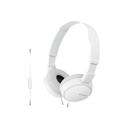 Ausinės Sony MDR-ZX110W, Baltos