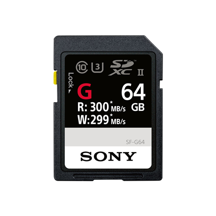 Atminties kortelė Sony | SF64TG | 64 GB | Micro SDXC | Flash atminties klasė 10