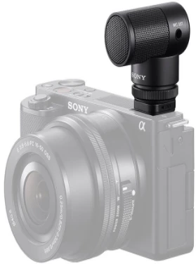 Sony | Šautuvo mikrofonas | ECM-G1 | Dažnio atsakas: 50 Hz - 20000 Hz; Priekinis jautrumas: -36dB (0dB=1V/Pa, 1kHz); Maksimalus įvesties garso slėgio lygis: 125 dB