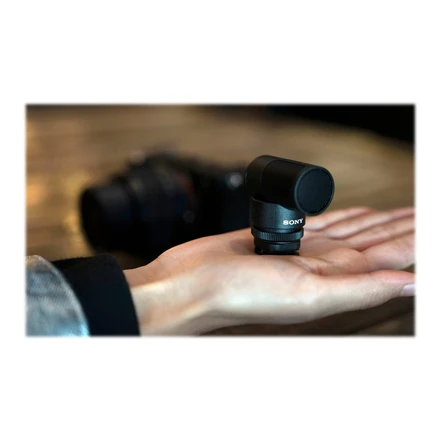 Sony | Šautuvo mikrofonas | ECM-G1 | Dažnio atsakas: 50 Hz - 20000 Hz; Priekinis jautrumas: -36dB (0dB=1V/Pa, 1kHz); Maksimalus įvesties garso slėgio lygis: 125 dB