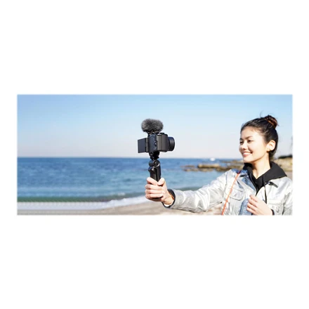 Sony | Šautuvo mikrofonas | ECM-G1 | Dažnio atsakas: 50 Hz - 20000 Hz; Priekinis jautrumas: -36dB (0dB=1V/Pa, 1kHz); Maksimalus įvesties garso slėgio lygis: 125 dB