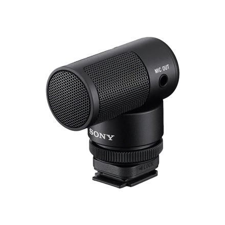 Sony | Šautuvo mikrofonas | ECM-G1 | Dažnio atsakas: 50 Hz - 20000 Hz; Priekinis jautrumas: -36dB (0dB=1V/Pa, 1kHz); Maksimalus įvesties garso slėgio lygis: 125 dB