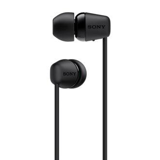 Belaidės į ausį įdedamos ausinės Sony WI-C200B, juodos